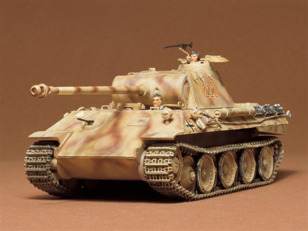 Tamiya 1/35 35065 German Medium Panther Tank WW2 Plastic Kit