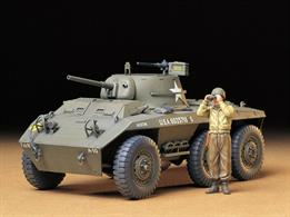 Tamiya 35228 1/35 Scale US M8 Greyhound Armoured CarLength 143mm