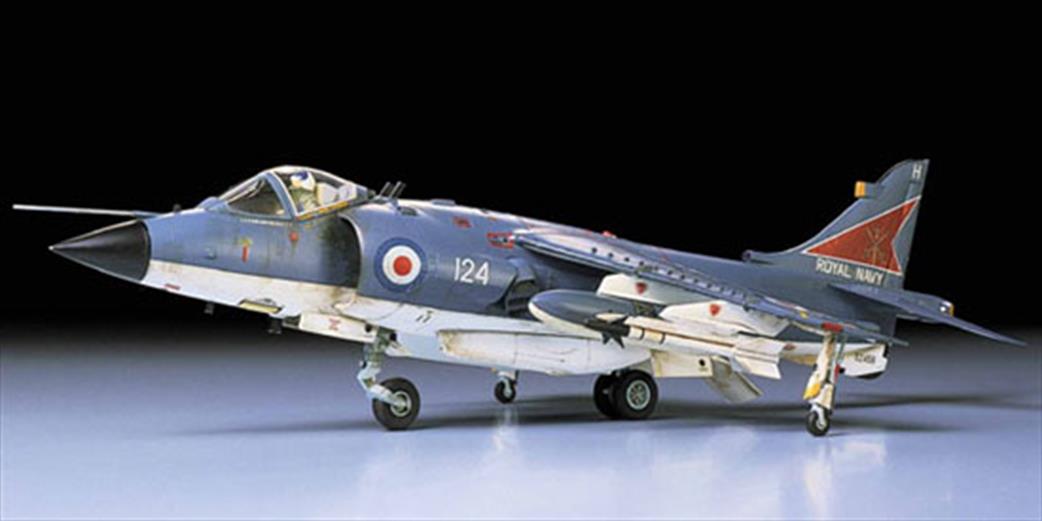 Tamiya 1/48 61026 RN Sea Harrier FRS VTOL Jet Fighter Model Kit