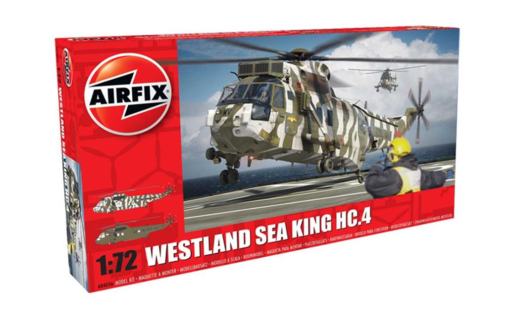 Airfix 1/72 A04056 Westland Sea King HC.4 Helicopter Kit