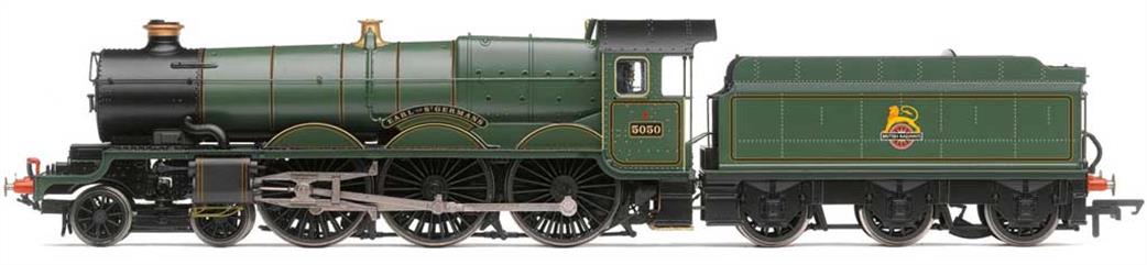 Hornby OO R3383TTS BR 5050 Earl of St Germans ex-GWR Castle Class 4-6-0 BR Early Emblem TTS Sound