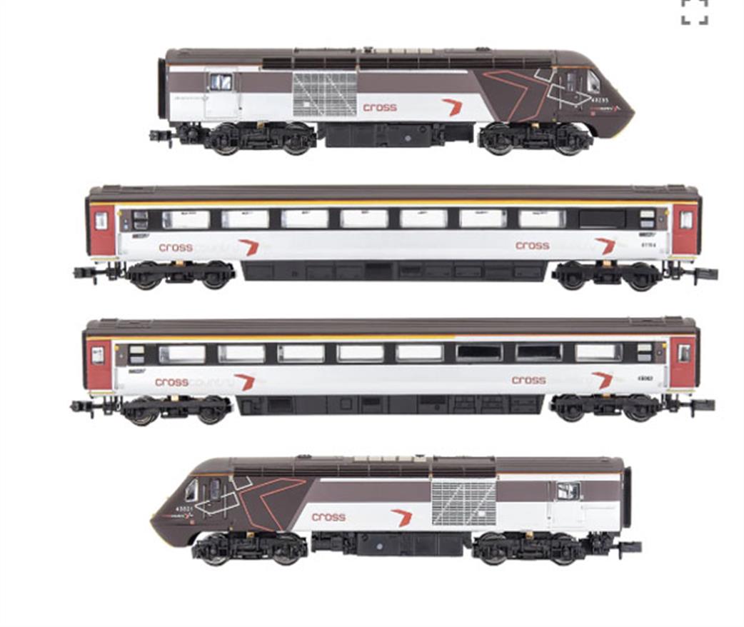 Dapol N 2D-019-016 Cross Country HST Train Pack 43285 & 43321