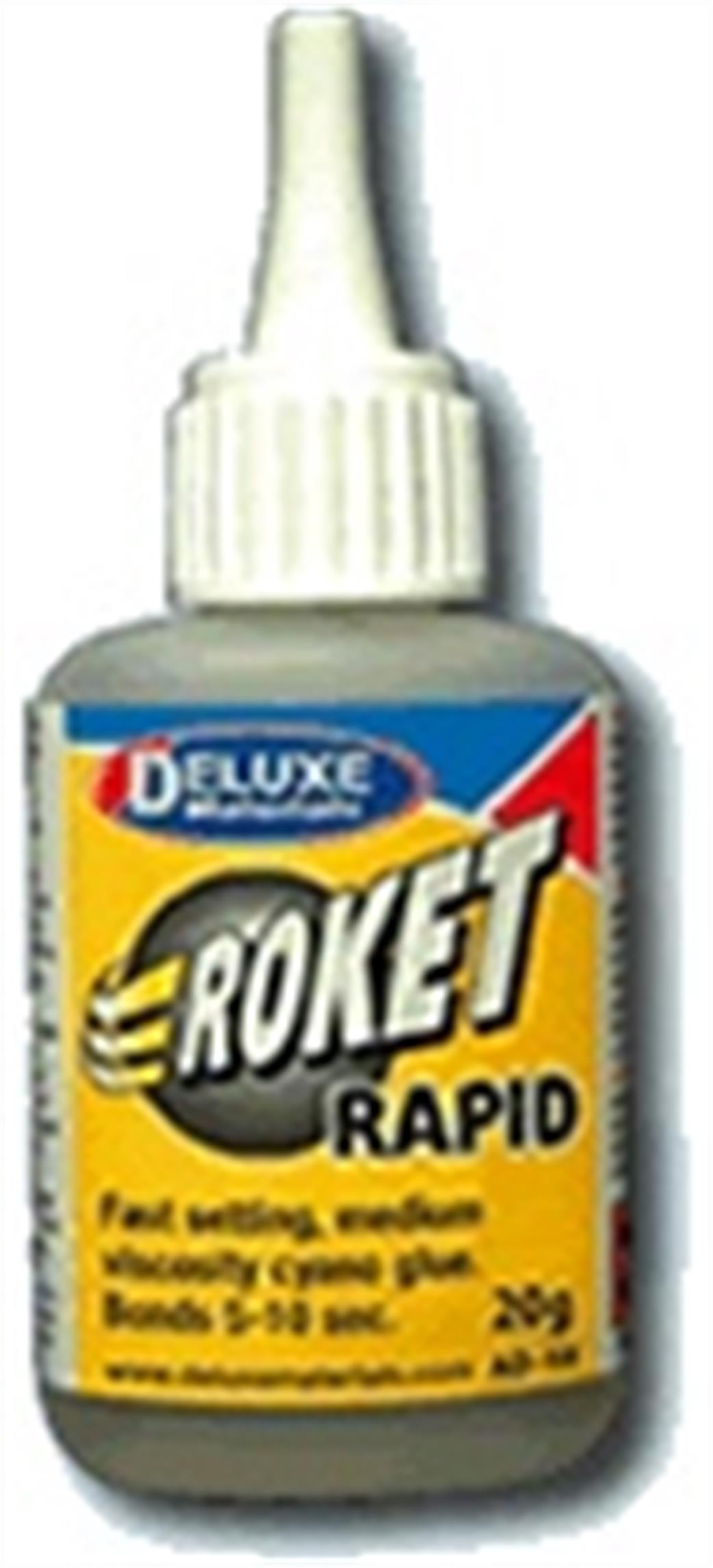 Deluxe Materials  AD44 Roket Rapid Cyano Super Glue 20g