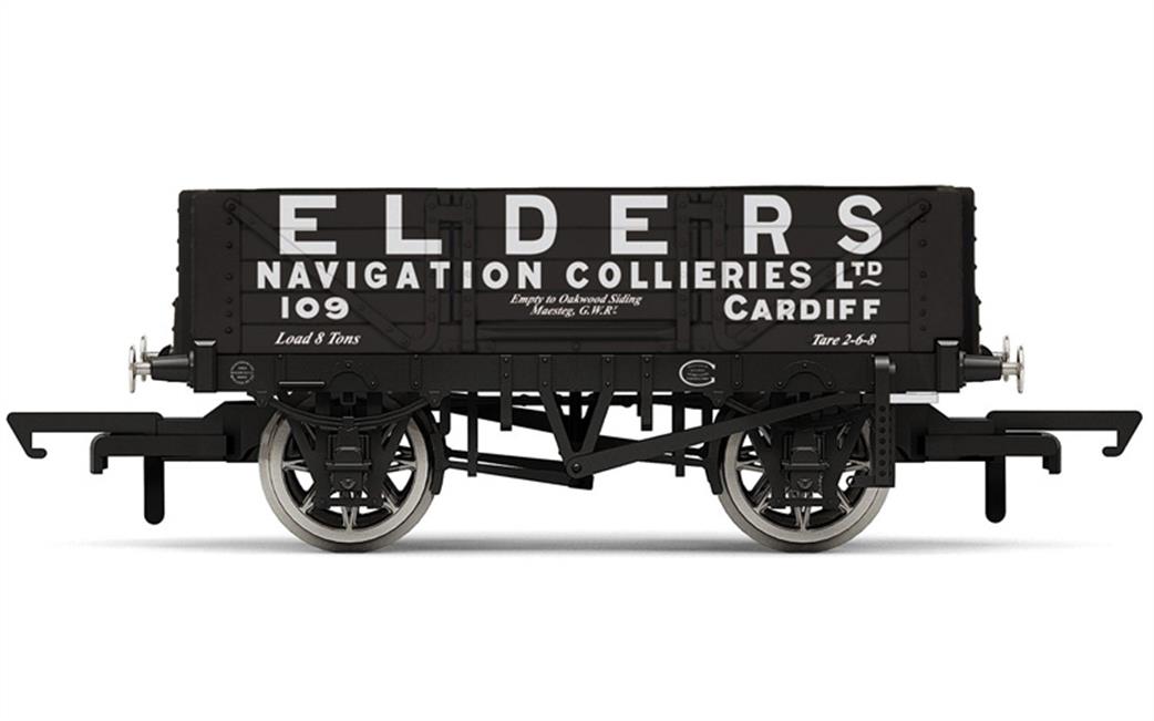 Hornby R6863 4 Plank Wagon Elders Navigation Collieries Cardiff Wagon 109 OO