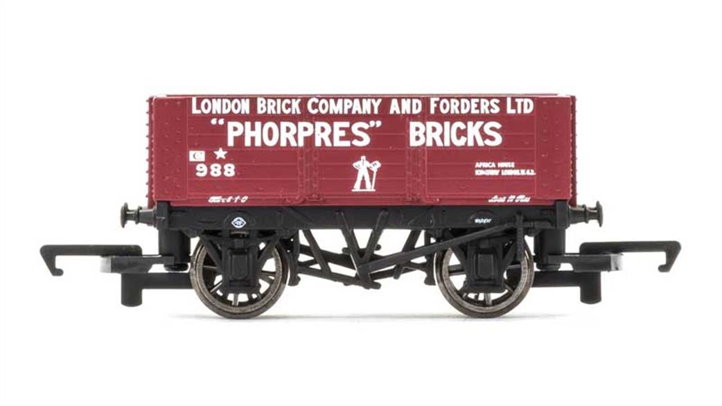 Hornby R6754 London Brick Company 6 Plank Open Wagon OO