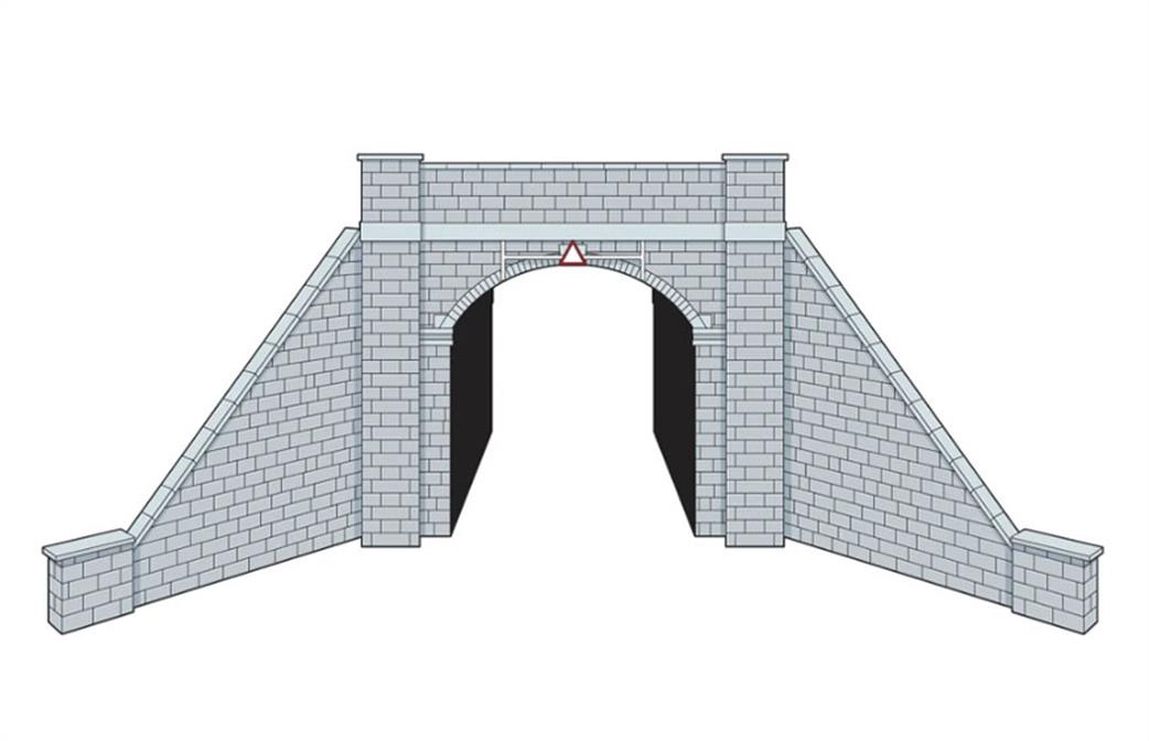 Peco TT:120 LK12161 Single Track Stone Bridge Lazer-cut Kit