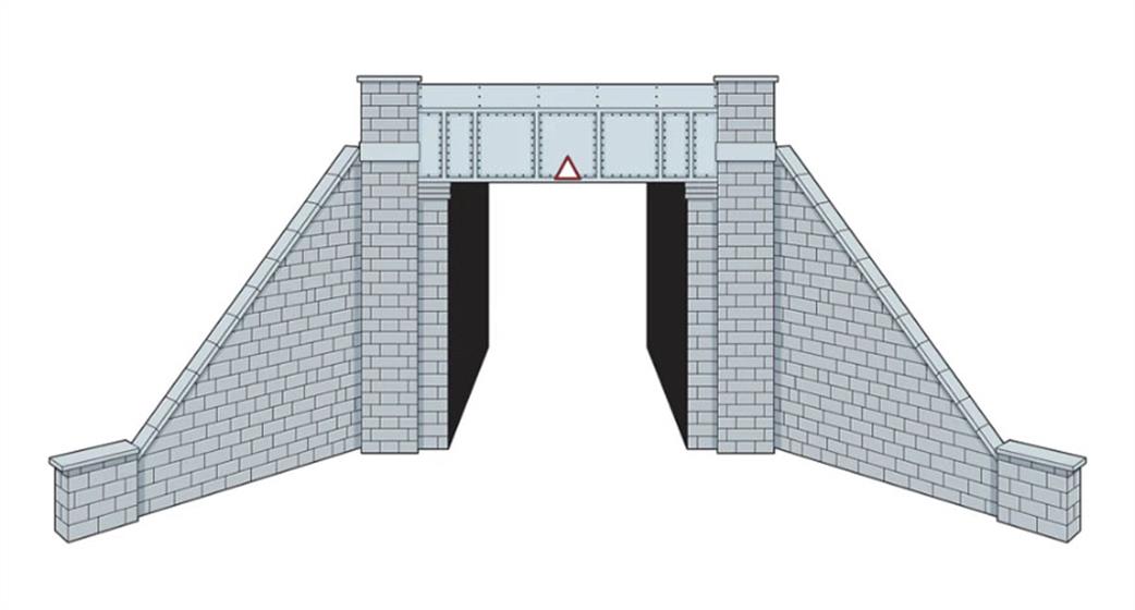 Peco TT:120 LK12165 Single Track Stone Steel Bridge Lazer-cut Kit
