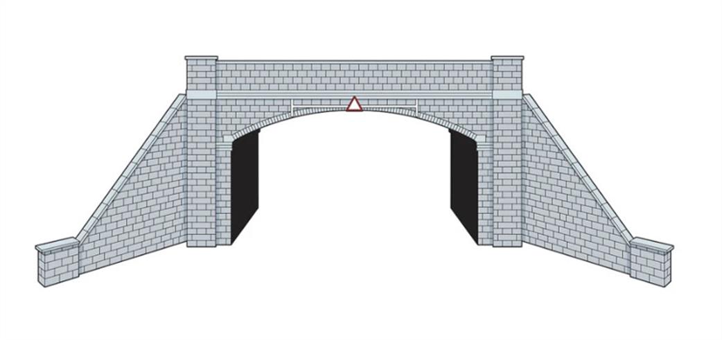Peco TT:120 LK12163 Double Track Stone Bridge Lazer-cut Kit