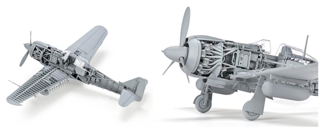 Zoukei-mura 1/32 SWS27 Kawasaki Ki-100-I Otsu TYPE 5 Fighter Aircraft Kit