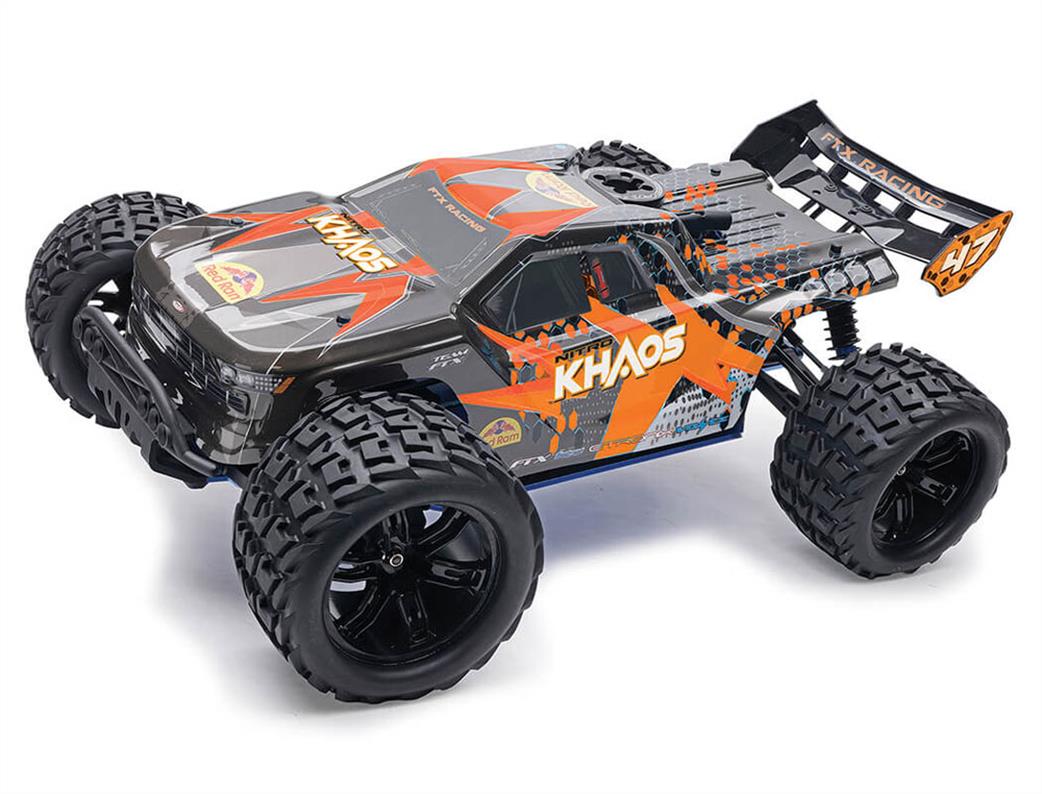 FTX  FTX5568G Khaos Nitro RC Tuggy RTR with .21 Engine in Orange