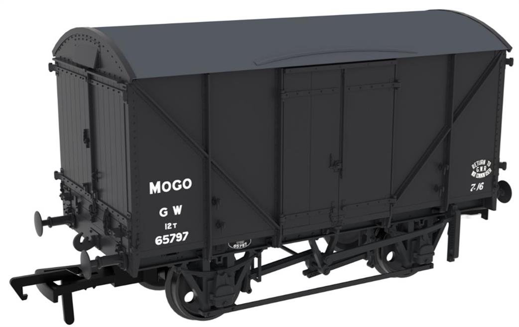 Rapido Trains OO 813308 Diagram G43 MOGO Van No.65797 GWR Post 42 Grey