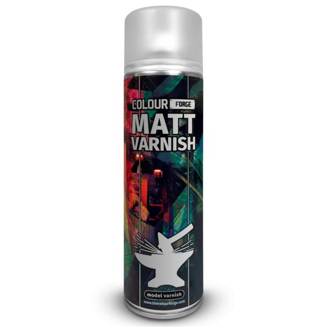 Colour Forge  TCFSPR004 Spray Matt Varnish 500ml Can