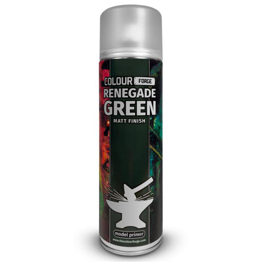 Colour Forge  TCFSPR012 Spray Renegade Green 500ml Can