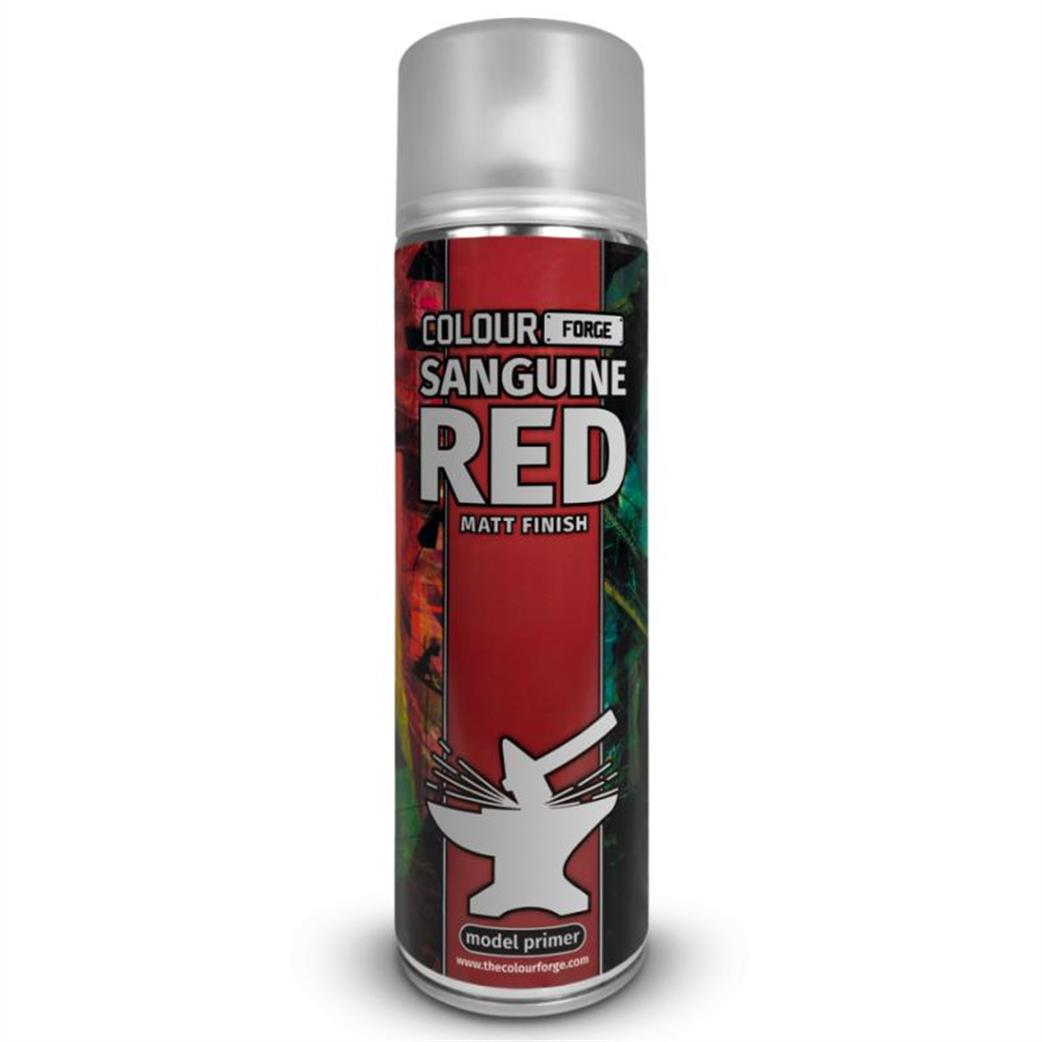 Colour Forge  TCFSPR018 Spray Sanguine Red 500ml Can