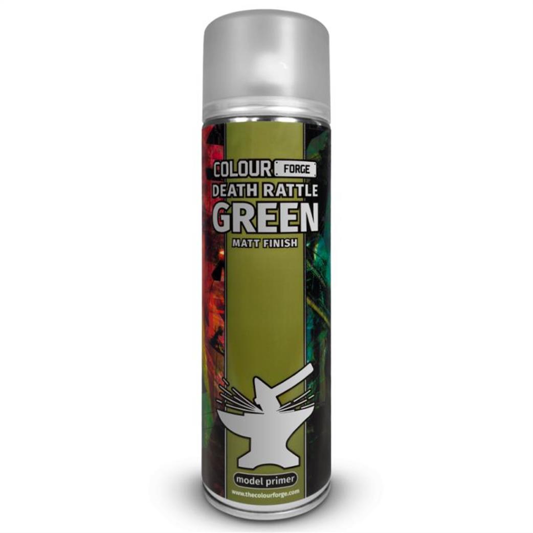 Colour Forge  TCFSPR028 Spray Death Rattle Green 500ml Can