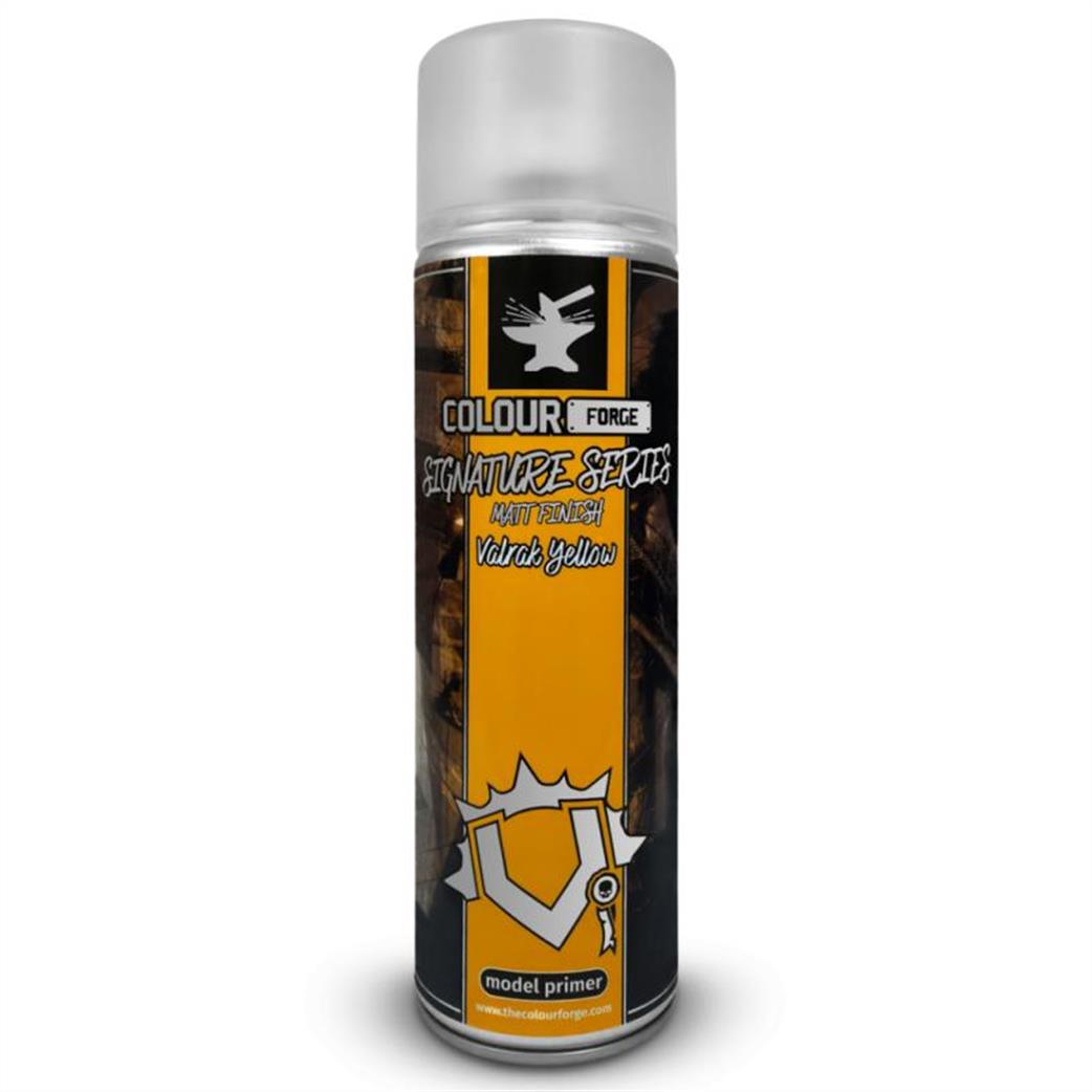 Colour Forge  TCFSPR039 Spray Valrak Yellow 500ml Can