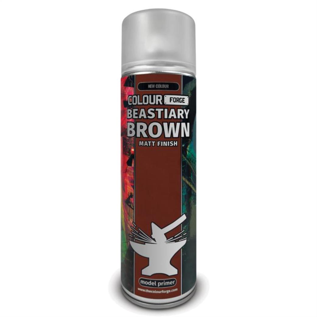 Colour Forge  TCFSPR040 Spray Beastiary Brown 500ml Can