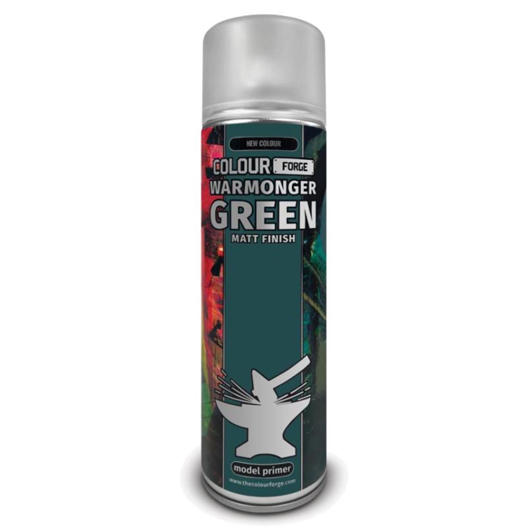 Colour Forge  TCFSPR041 Spray Warmonger Green 500ml Can