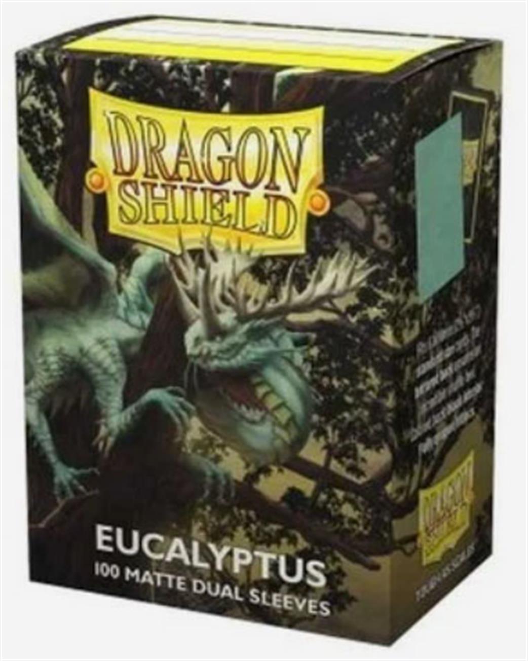 15049 Dragon Shield Matte Dual Standard Sleeves Eucalyptus