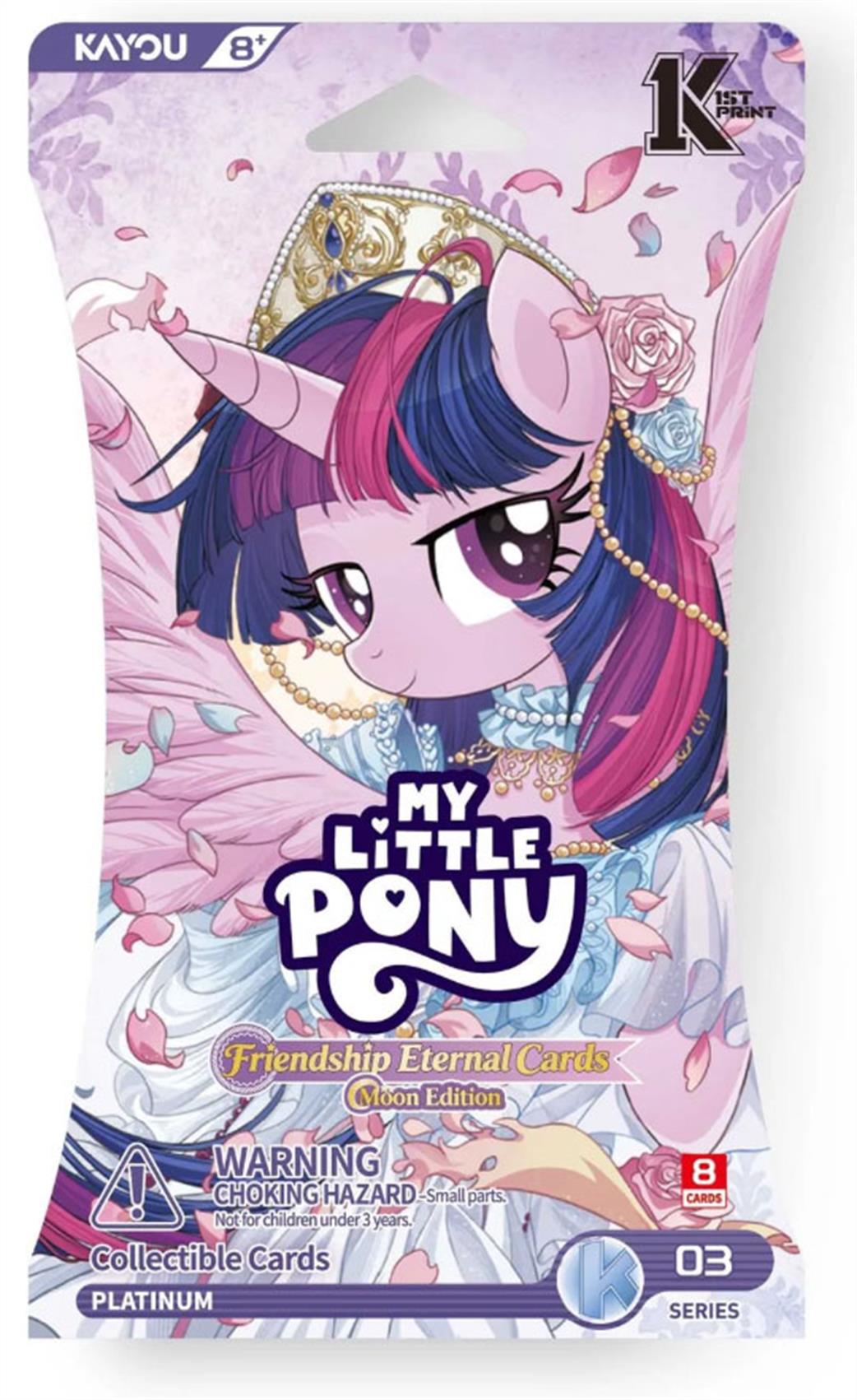 Kayou Ltd  MLPKPYYHY03AEMEA My Little Pony Friendship Eternal Cards Moon Edition Pack of 8 Cards