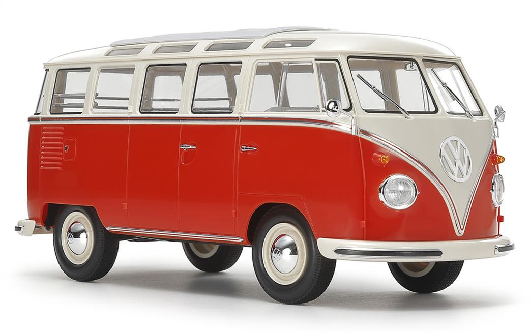 Tamiya 1/24 28101 VW Volkswagen Type1 Clic Loc Red / White Kit