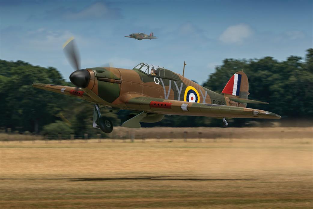 Corgi 1/32 AA35510 Hawker Hurricane MkI  P3966 Pilot Officer J.A. 'Paddy' Hemmingway