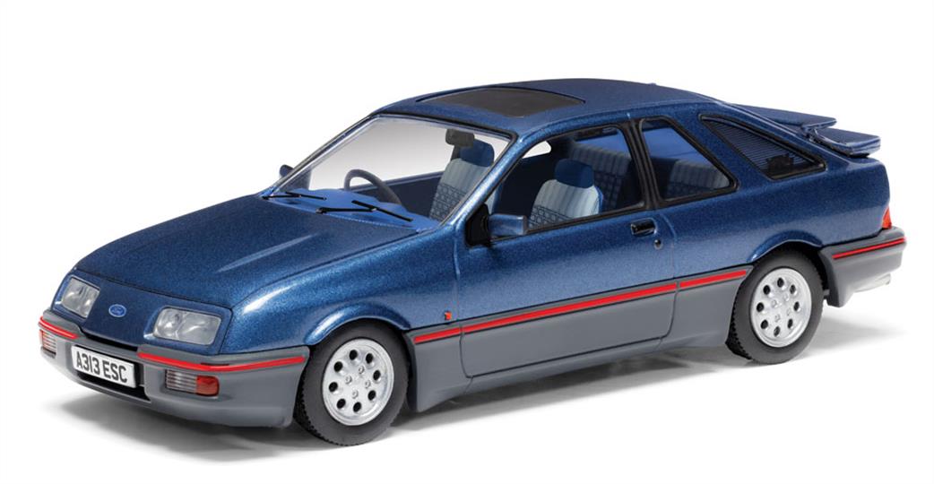 Corgi 1/43 VA12207 Ford Sierra XR4i Caspian Blue Diecast Car Model