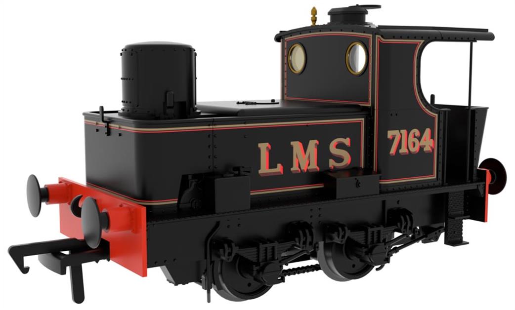 Rapido Trains OO 949001 Pre-War Sentinel LMS No.7164