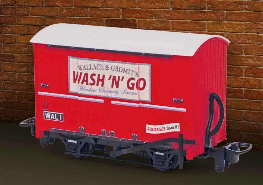 Peco OO9 GRAA003 Box Van Wallace & Gromit Wash N Go