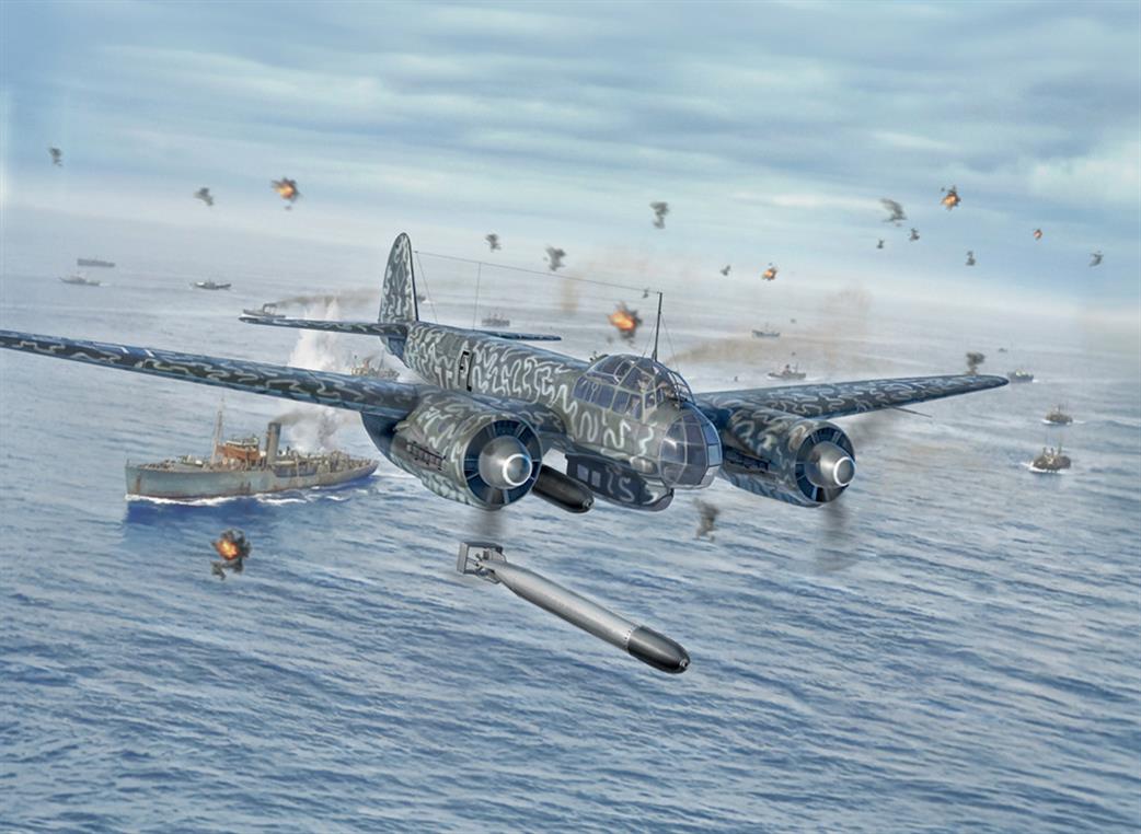 Italeri 1/72 1489 Junkers Ju88 A-17 Torpedo Bomber Kit