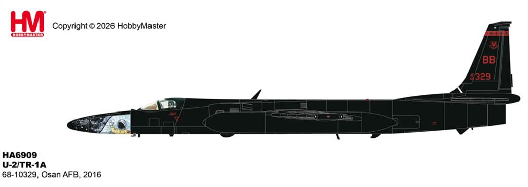 Hobby Master 1/72 HA6909 Lockheed U-2/TR-1A 68-10329, Osan AFB, 2016