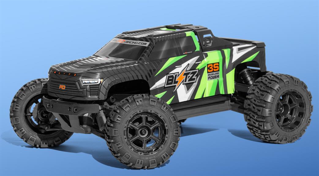 PD Racing 1/10 BS951R-G Blitz 3S Brushless 4WD RC Truck