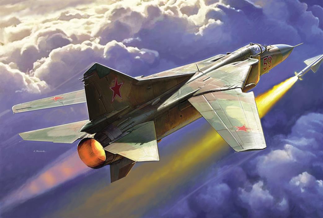 Zvezda 1/72 7225 MiG-23MF Soviet Interceptor RR Kit