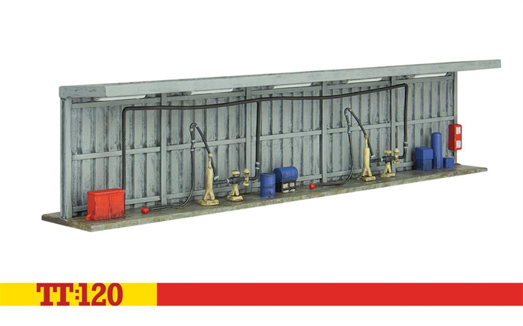 Hornby TT:120 TT9032 Diesel Fueling Point Ready Painted Resin Building