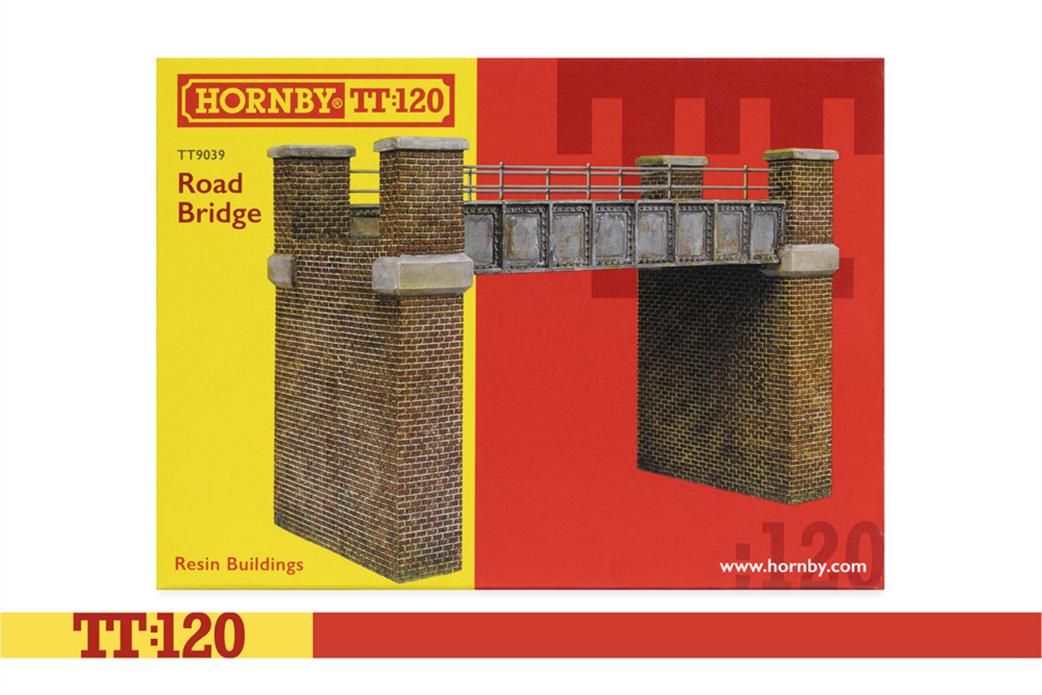 Hornby TT:120 TT9039 Road Bridge Ready Painted Resin