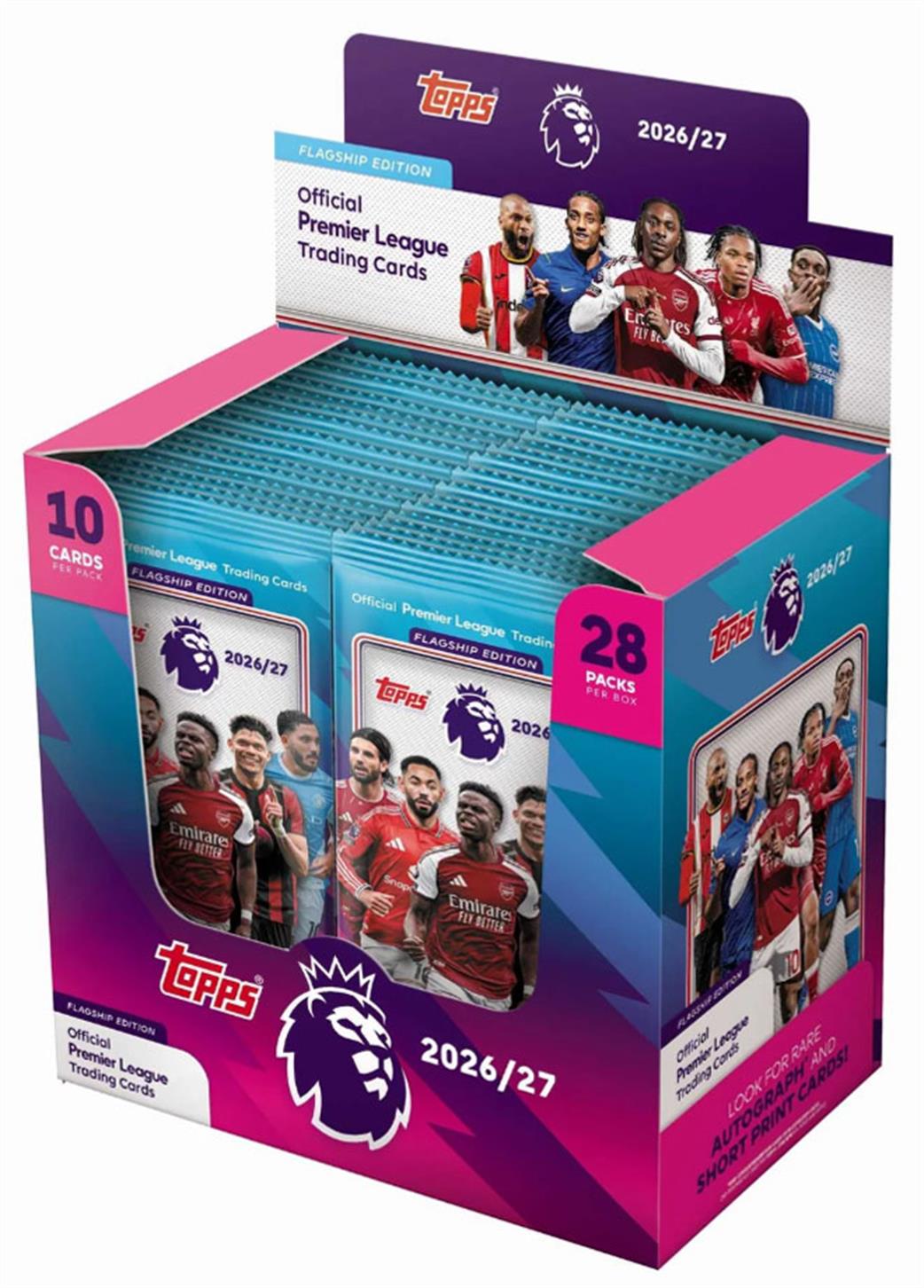 Topps  PL26-CB1010 Match Attax 2026 27 Flagship Edition Pack of 10 Cards