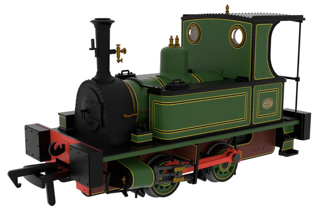 Rapido Trains OO 816001 Peckett No.1631 Peckett Lined Works Green