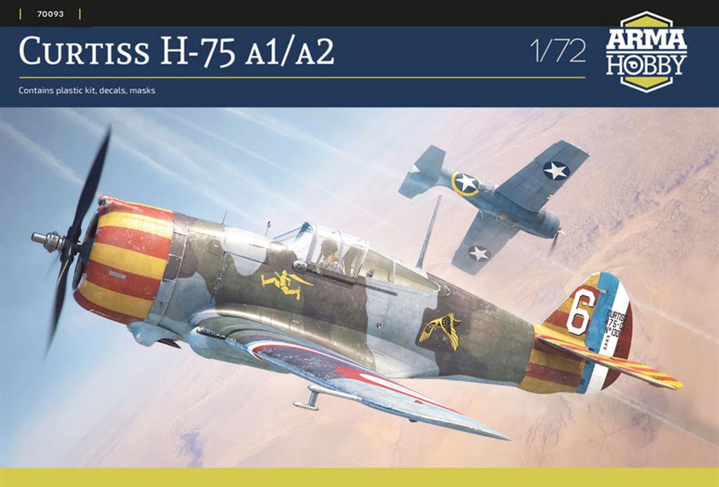 Arma Hobby 1/72 70093 Curtis H-75 A1/A2