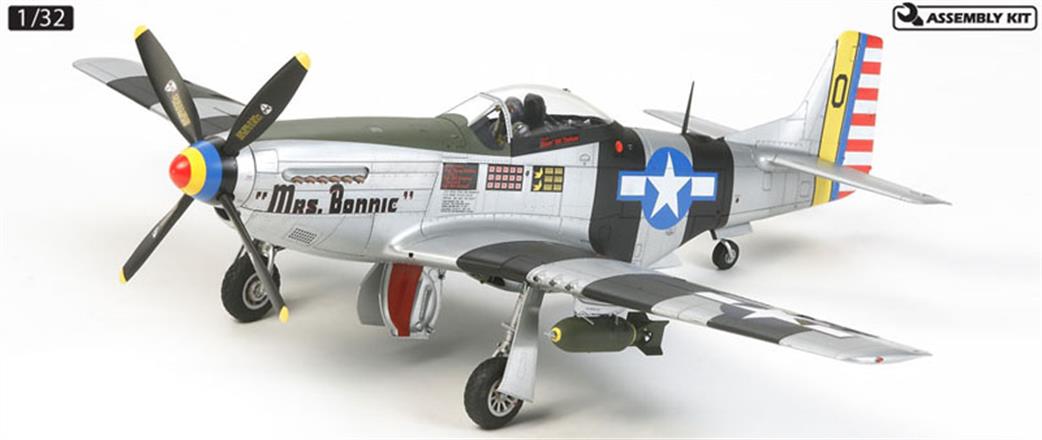 Tamiya 1/32 60323 P51 D/K Mustang US WW2 Fighter Plastic Kit