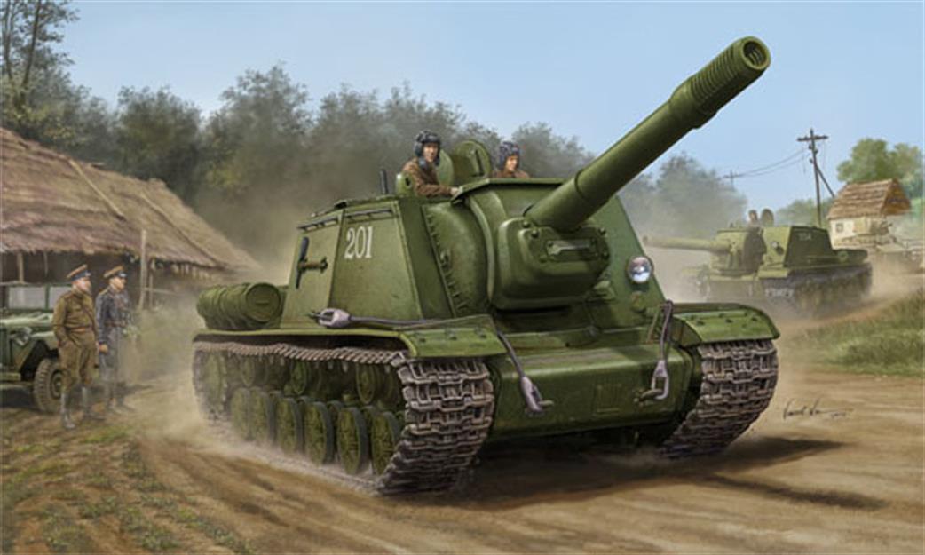 Trumpeter 1/35 05568 Su-152 Late Russian Tank Destroyer Plastic Kit