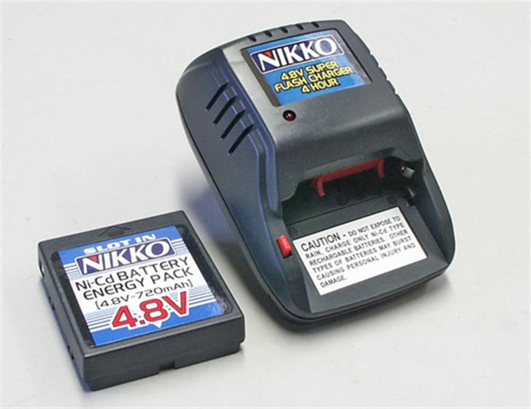Nikko  01561 4.8v cassette Battery & Charger Set