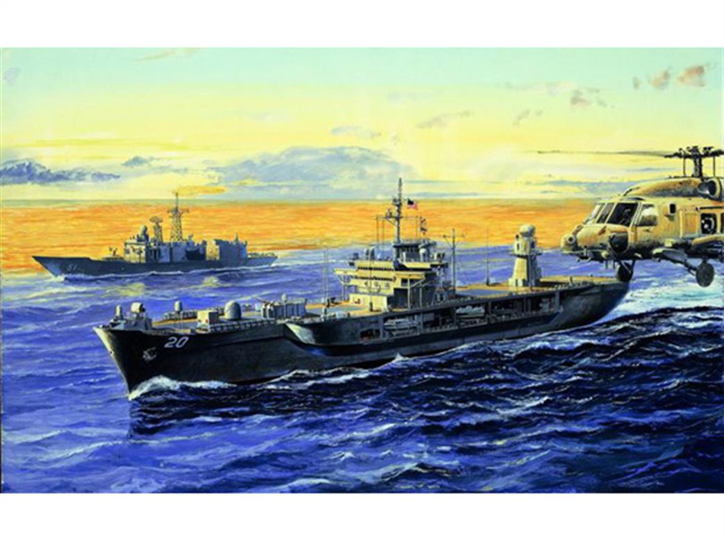 Trumpeter 05718 USS Mount Whitney 1/700