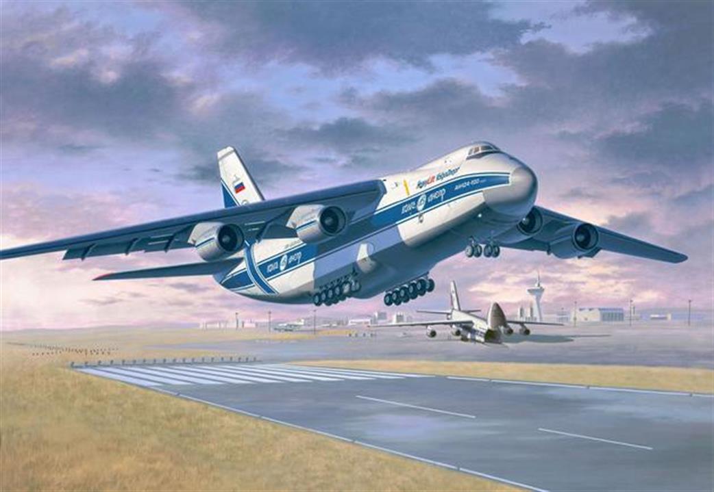 Revell 1/144 03807 Antonov An-124 Rusian Transport Aircraft Kit