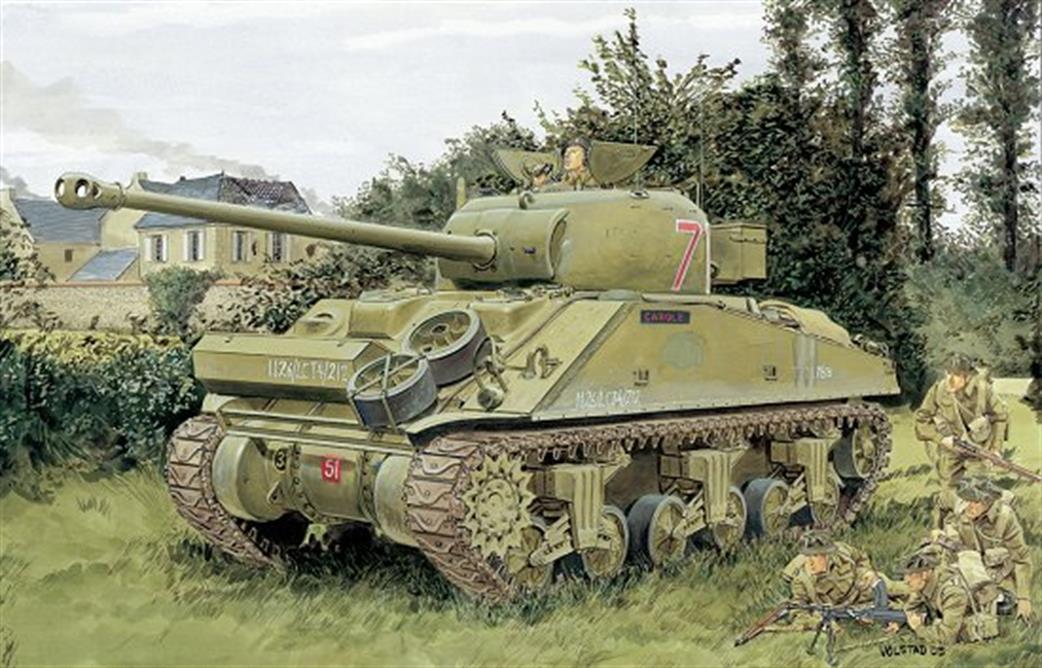 Dragon Models 1/35 6182 British Sherman Firefly VC Tank