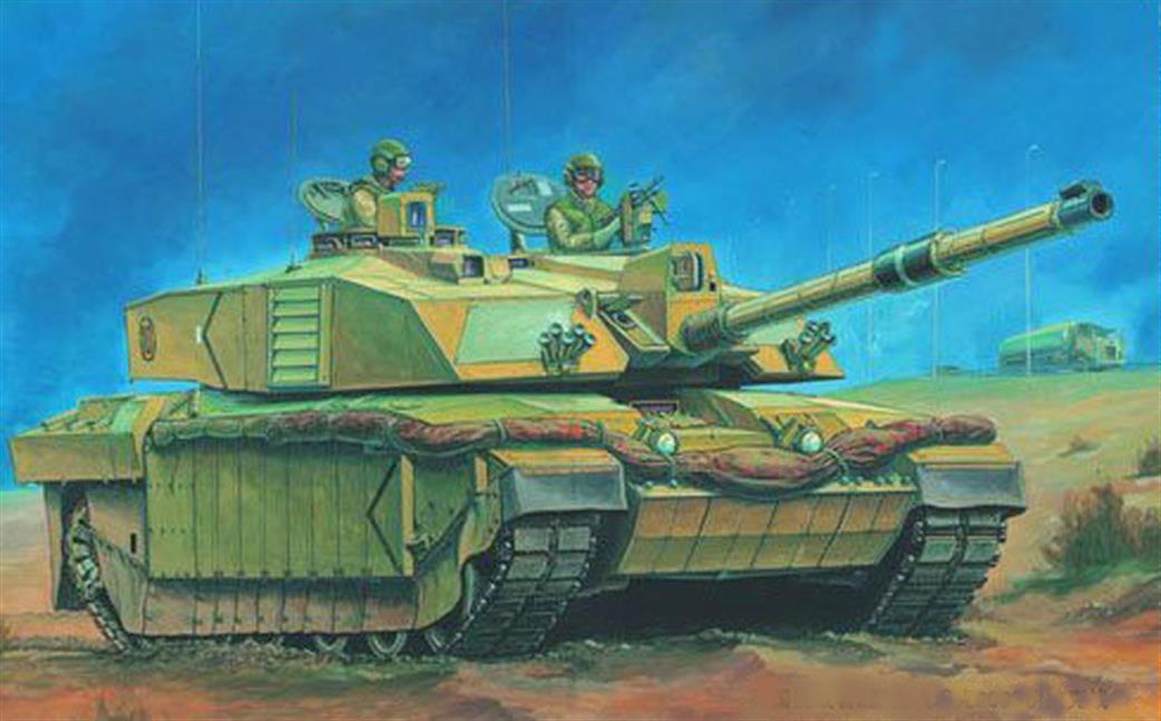 Trumpeter 1/35 00323 Challenger 11 MBT Basra 2003 With Uprated Armour Kit