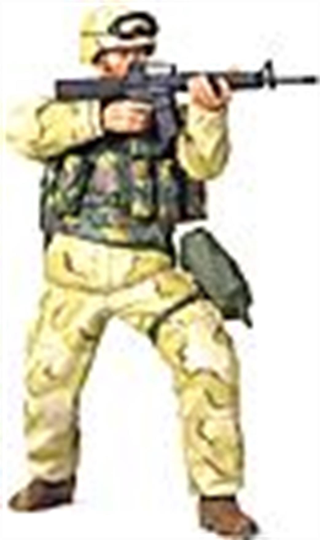 Tamiya 36308 Modern US Desert Infantryman Figure Kit 1/16