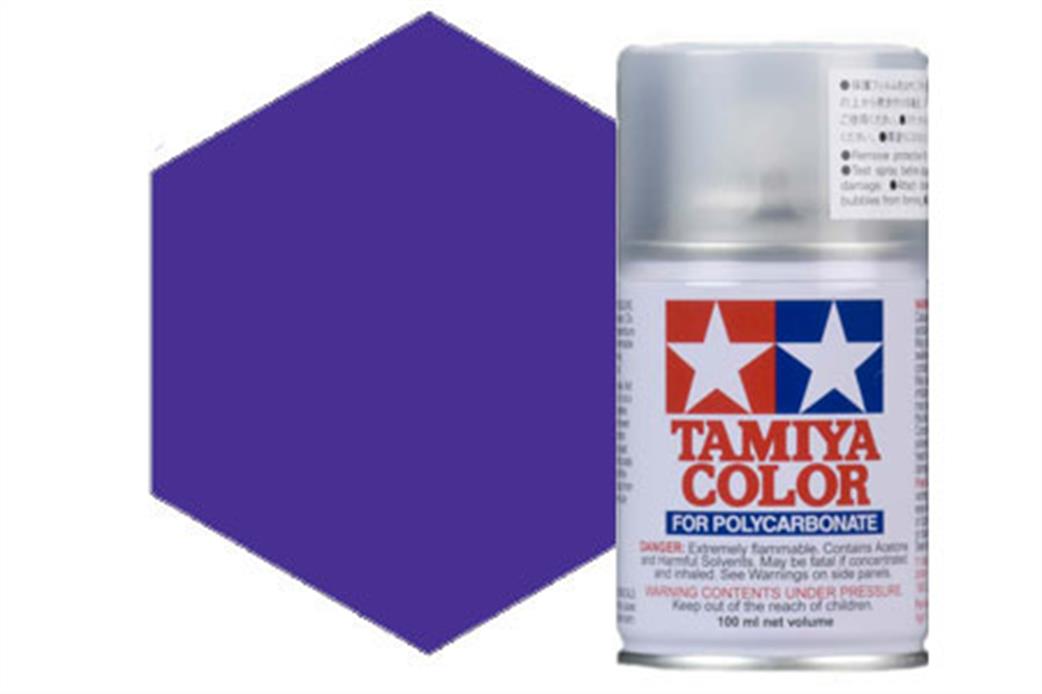 Tamiya  PS-45 PS45 Translucent Purple Polycarbonate Spray 100ml