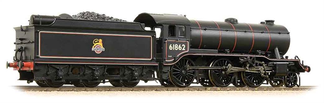 Bachmann OO 32-281 BR 61862 K3 Class 2-6-0 Lined Black Early Emblem