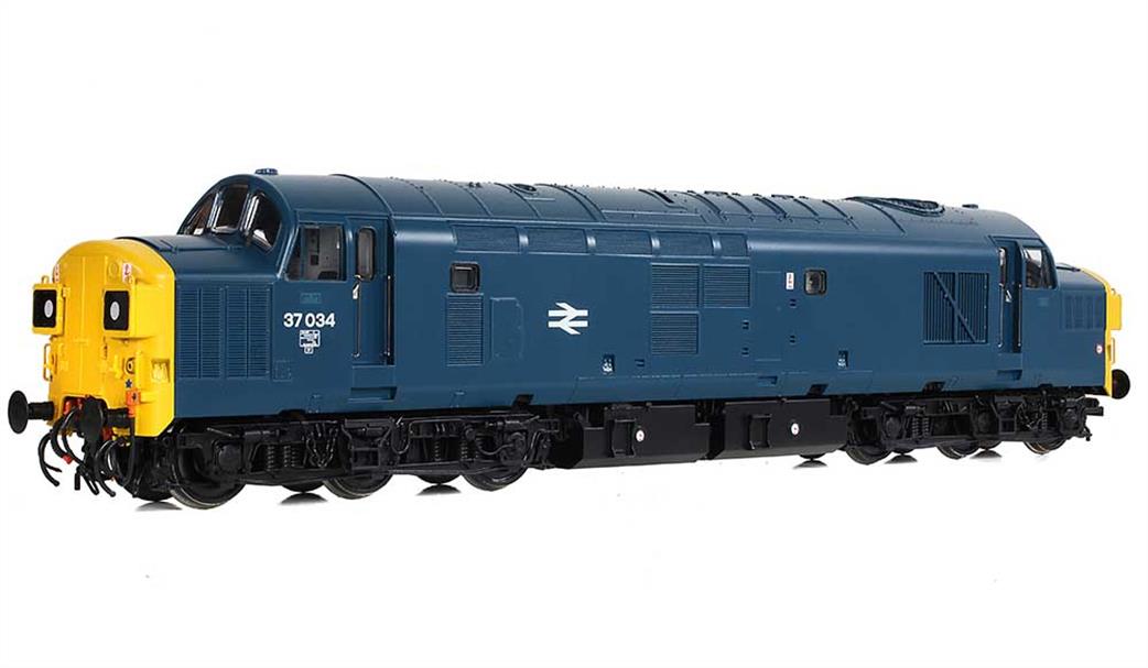 Bachmann 35-301 BR 37034 Class 37/0 Diesel Split Headcode Blue OO