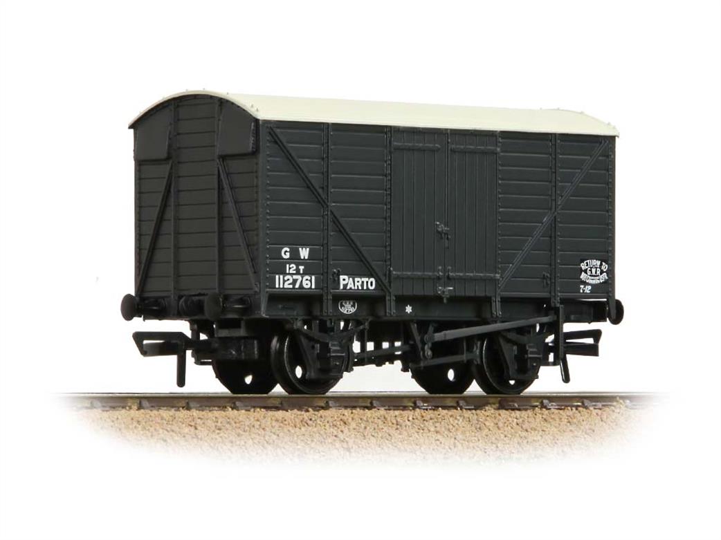 Bachmann OO 37-727A GWR 12ton Ventilated Box Van GWR Grey PARTO